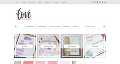 Desktop Screenshot of lovepapercrafts.com